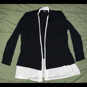 Alfani Black&White Cardigan